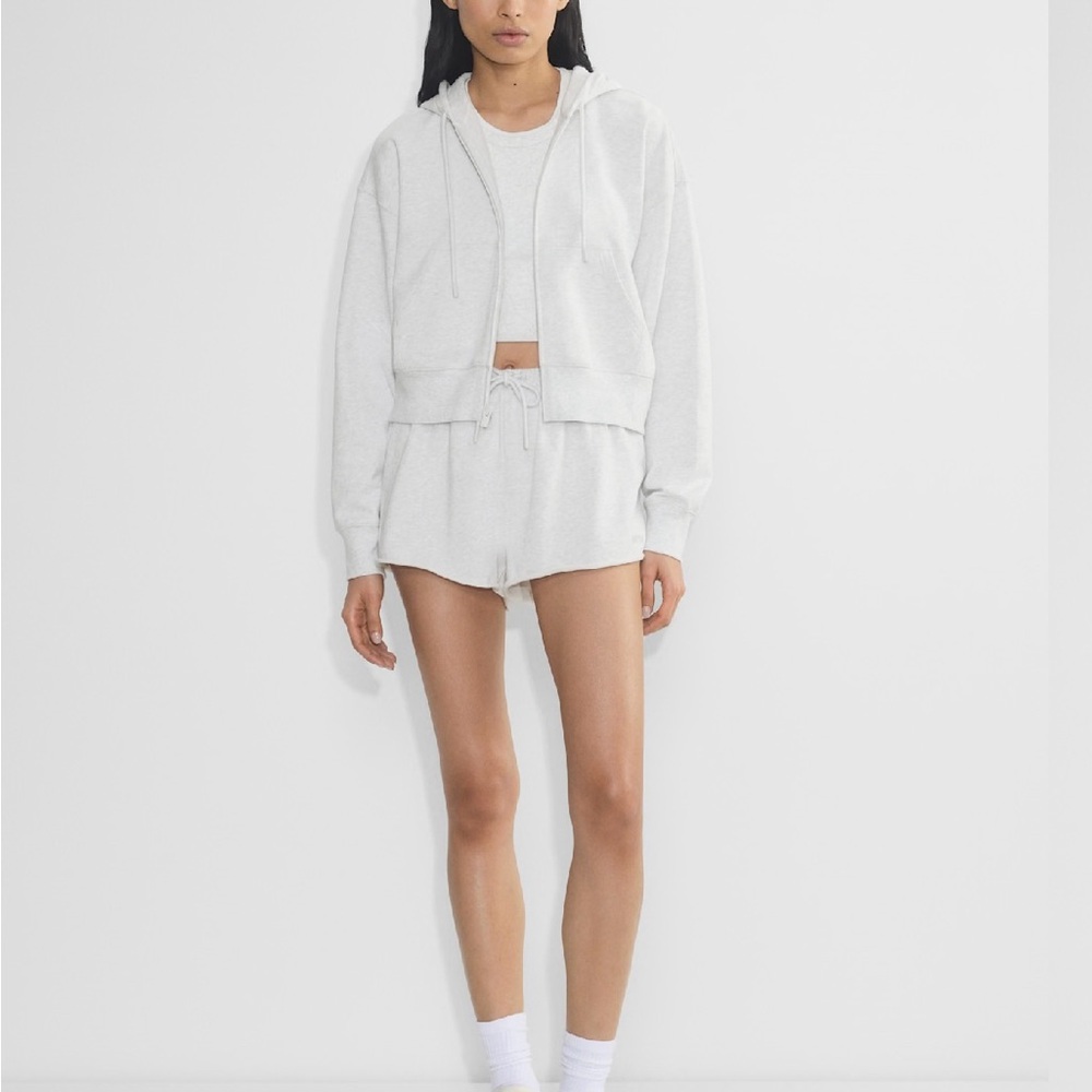 Aritzia - Sweatfleece Airy Terry Hoodie and Short Set
